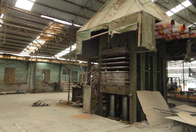 The function of ecological plywood hot press machine