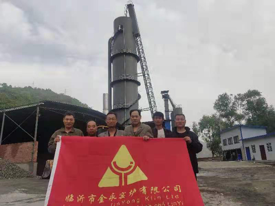 日产100吨小型石灰立窑
