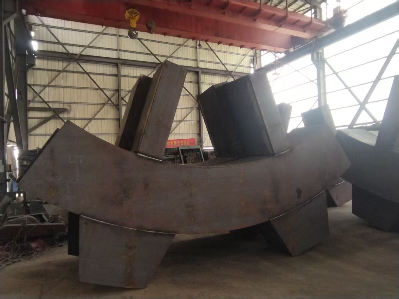 节能型石灰立窑环形烟道设计