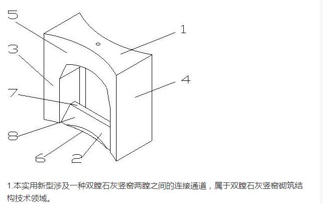 双膛窑连接通道