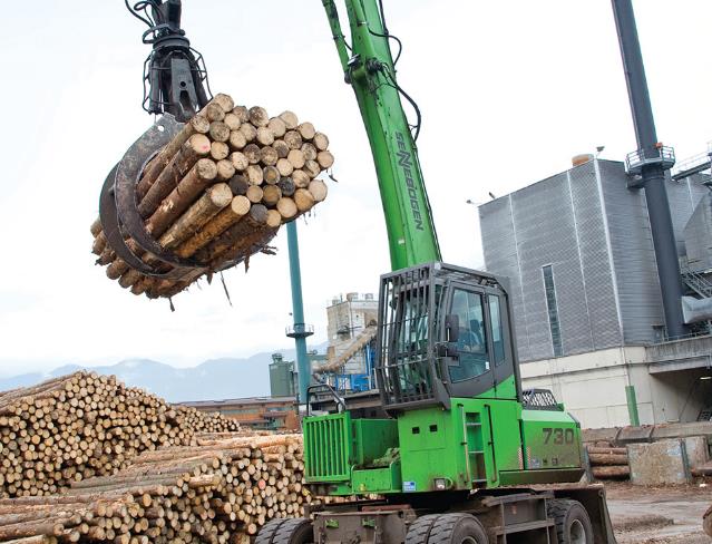 用于伐木和木材加工行业的原木搬运机